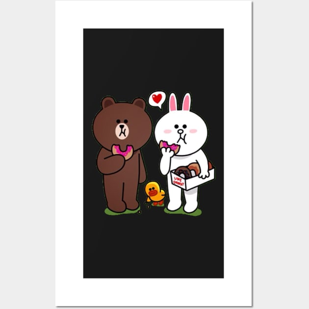 brown and cony Wall Art by ezzobair